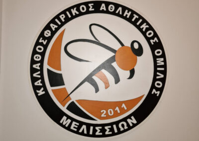 Χειροποίητο ξύλινο κάδρο melissa bc