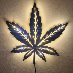Φωτιστικό τοίχου “CANNABIS”